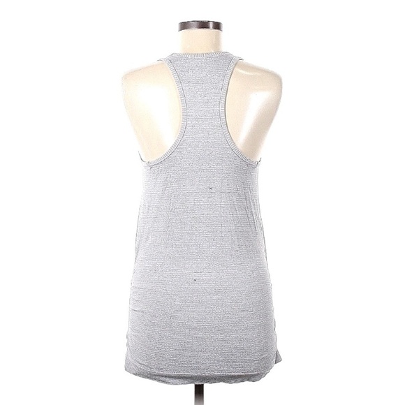 Athleta Women’s Active Seamless Scoop Neck Razor Bk Heather Gray Tank Top Size-M - Picture 2 of 3